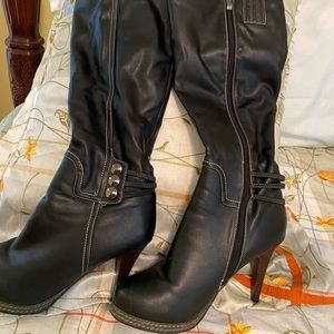 Black boots